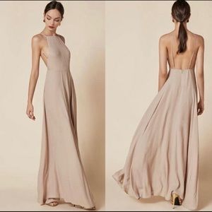 Reformation grosses dress (color: flesh)